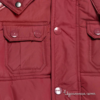 Куртка WPM для мальчика, цвет бордовый