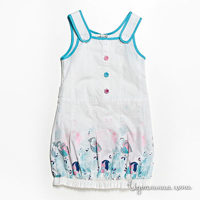 Сарафан Mir Detstva, цвет цвет белый / мультиколор