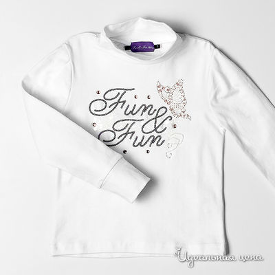 Водолазка Fun&Fun girl, цвет цвет белый