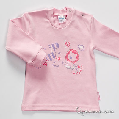 Футболка Cherubino, цвет цвет розовый