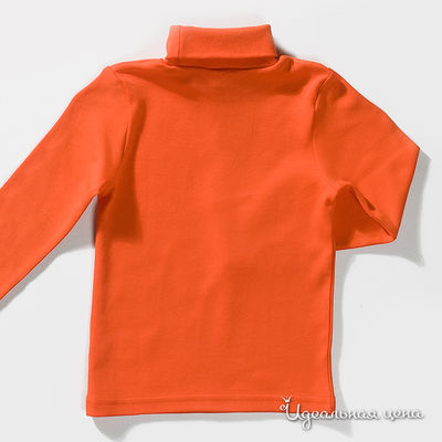 Водолазка оранжевая для мальчика, рост 128-146 см