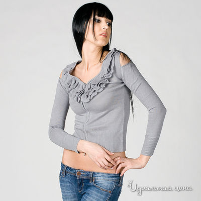 Джемпер Pompa, цвет цвет серый