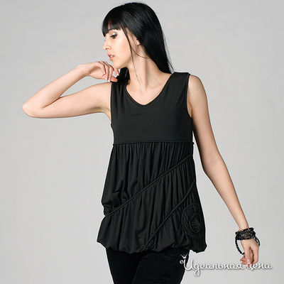 Топ Pompa, цвет цвет черный