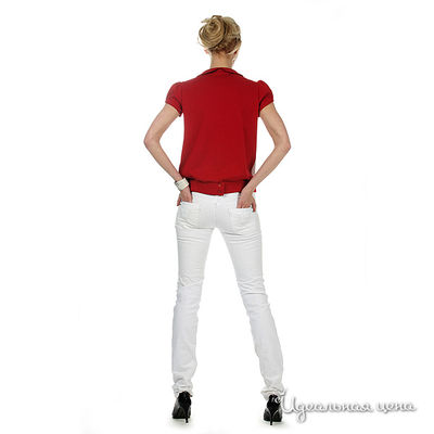 Блуза Artwizard женская, цвет красный / белый