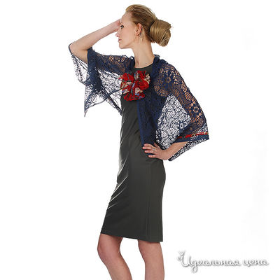 Пончо Artwizard, цвет цвет синий