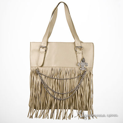 Сумка Feel Fashion, цвет цвет бежевый