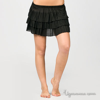 Юбка Curly House, цвет цвет черный