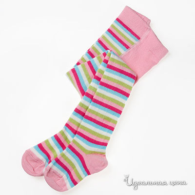 Колготки DECOY kids, цвет цвет розовый / принт полоска