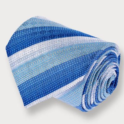 Галстук Dupont, цвет цвет голубой / синий / белый