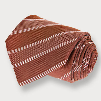 Галстук Dupont, цвет цвет светло-коричневый