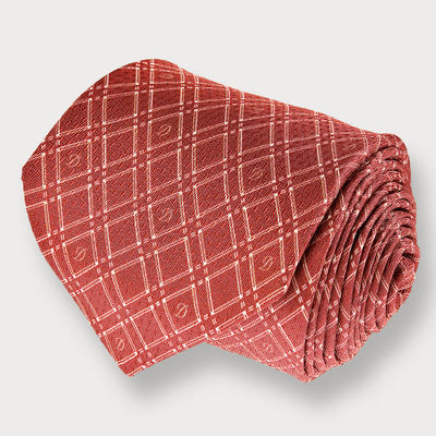 Галстук Dupont, цвет цвет красный / белый