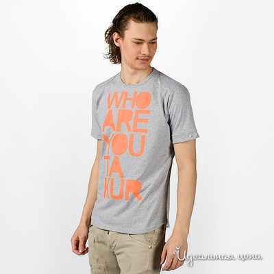 Футболка Takeshy Kurosawa, цвет цвет серый