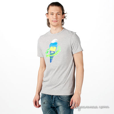 Футболка Takeshy Kurosawa, цвет цвет серый