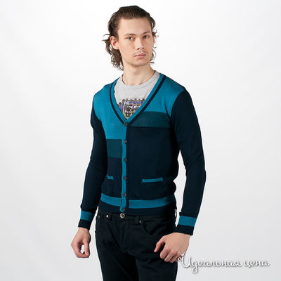 Кардиган Takeshy Kurosawa, цвет цвет темно-синий / голубой