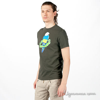 Футболка Takeshy Kurosawa, цвет цвет серый