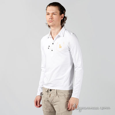 Поло Takeshy Kurosawa, цвет цвет белый