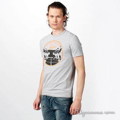 Футболка Takeshy Kurosawa, цвет цвет серый