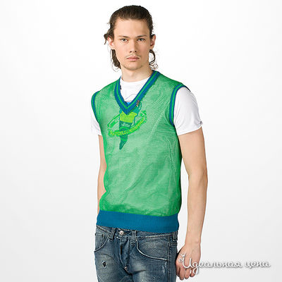 Жилет Takeshy Kurosawa, цвет цвет зеленый