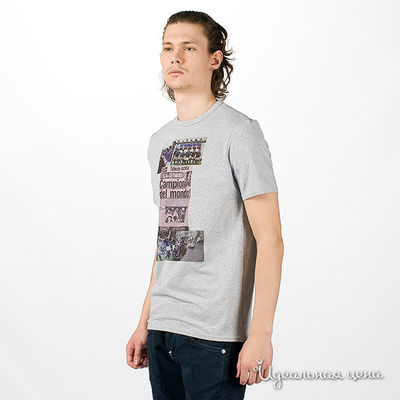 Футболка Takeshy Kurosawa, цвет цвет серый