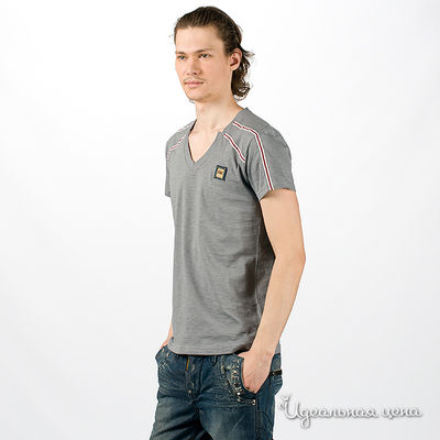 Футболка Takeshy Kurosawa, цвет цвет темно-серый