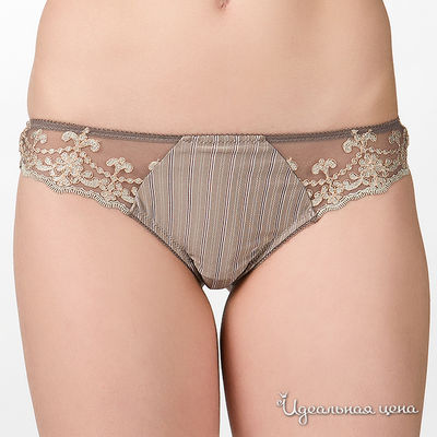 Трусы Amelie, цвет цвет серо-коричневый