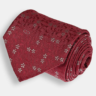 Галстук Valentino, цвет цвет бордовый