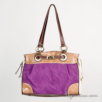 Сумка Jane Shilton, цвет цвет пурпурный / бежевый