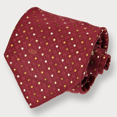 Галстук Valentino, цвет цвет бордовый