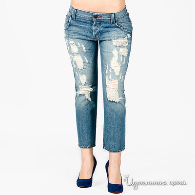 Джинсы Affliction, цвет цвет светло-синий