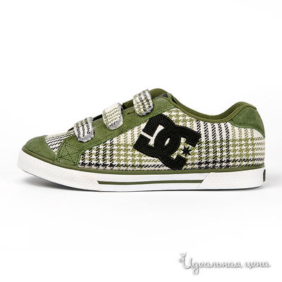 Кеды DC, цвет цвет зеленый