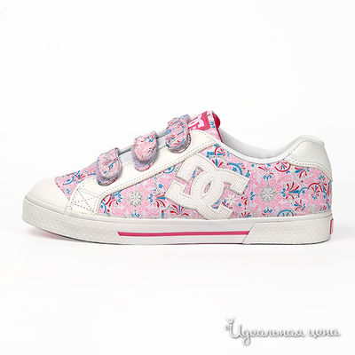 Кеды DC, цвет цвет белый / розовый