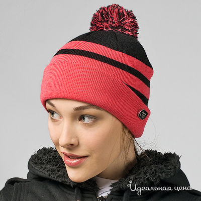 Шапка DC, цвет цвет красный / черный