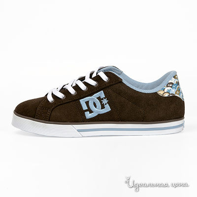 Кеды DC, цвет цвет коричневый / голубой