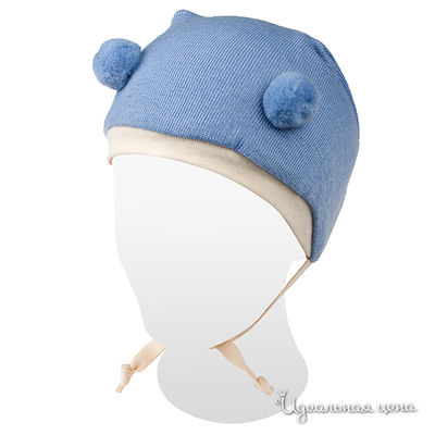 шапка Kivat, цвет цвет голубой