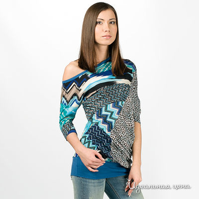 Кофта Fraccomina, цвет цвет мультиколор