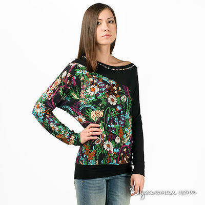 Кофта Fraccomina, цвет цвет черный