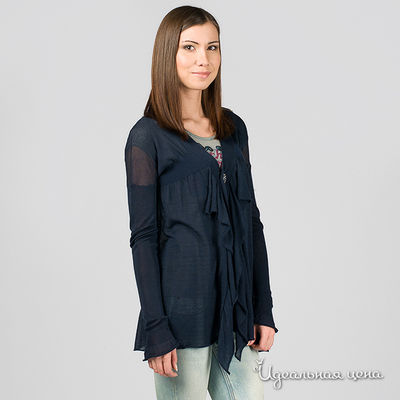 Кардиган Fraccomina, цвет цвет синий