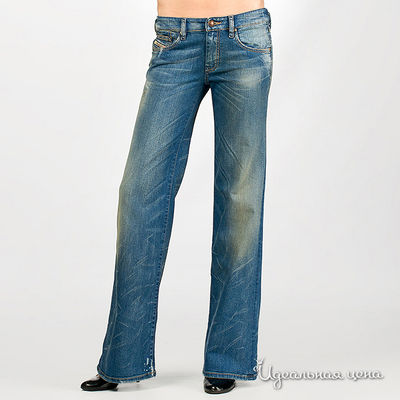 Джинсы Diesel, цвет цвет синий