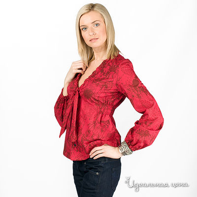 Блуза Diesel, цвет цвет красный