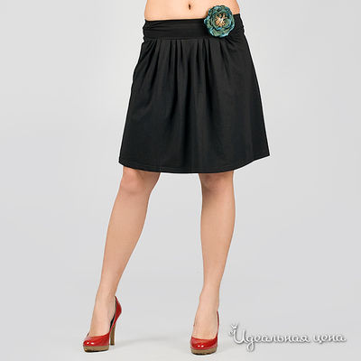 Юбка Nervous & Angry girls, цвет цвет черный