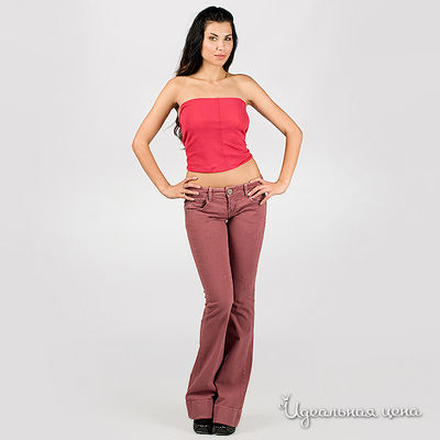 Брюки Pinko, цвет цвет розовый