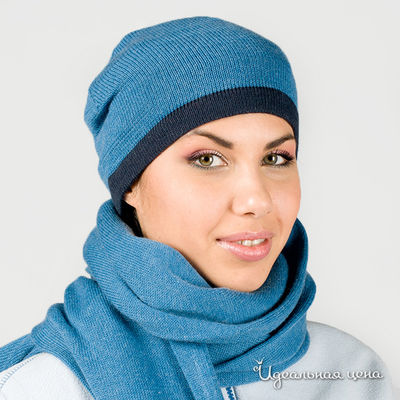 Шапка Musto, цвет цвет голубой