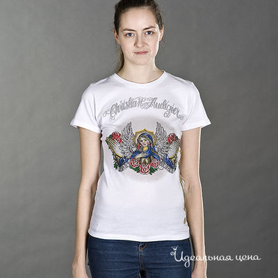 Футболка Christian Audigier, цвет цвет белый