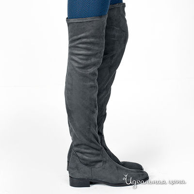 Сапоги Gode, цвет цвет серый