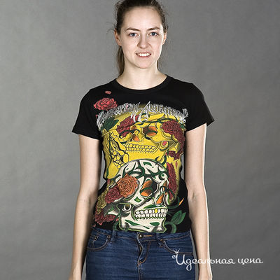 Футболка Christian Audigier, цвет цвет черный