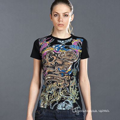 Футболка Christian Audigier, цвет цвет черный