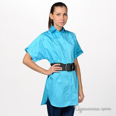 Рубашка Alonzo Corrado, цвет цвет лазурный