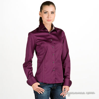 Рубашка Jess France, цвет цвет темно-сиреневый