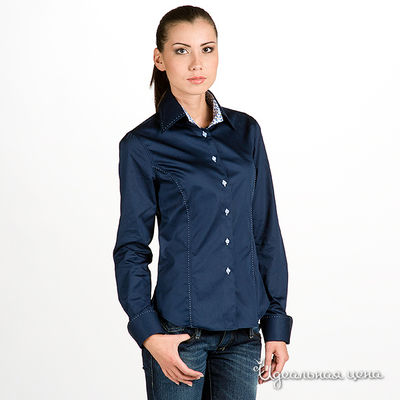 Рубашка Jess France, цвет цвет темно-синий