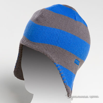 шапка Coccodrillo, цвет цвет синий / серый